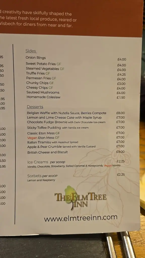 Menu_The Elm Tree Inn_Emneth_image_2