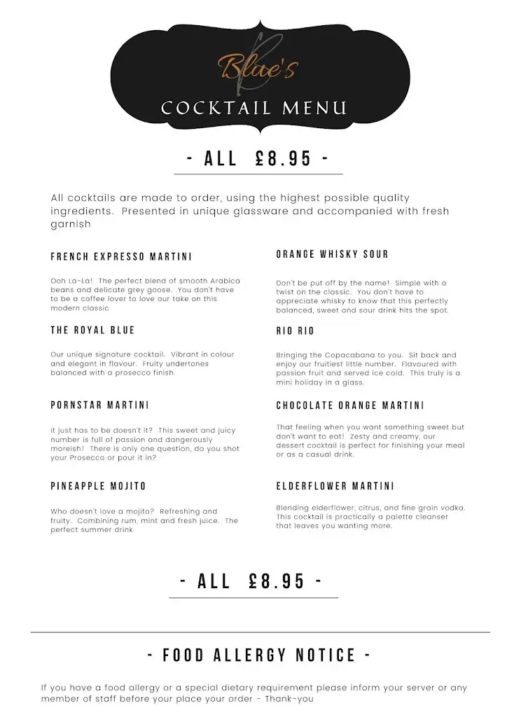 Menu_Blues Restaurant & Bar_Emneth_image_3