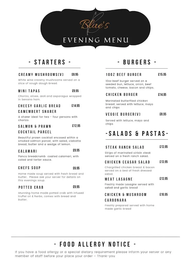 Menu_Blues Restaurant & Bar_Emneth_image_4