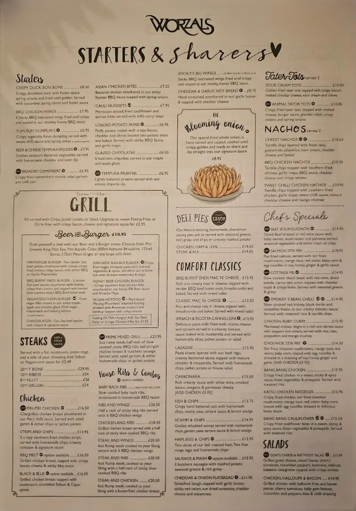 Menu_Worzals Bar & Grill_Emneth_immagine_1