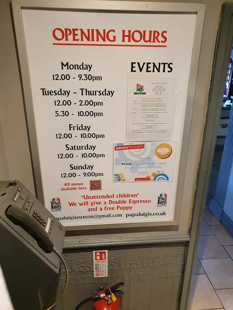 Menu_Papa Luigi's_Euxton_image_2