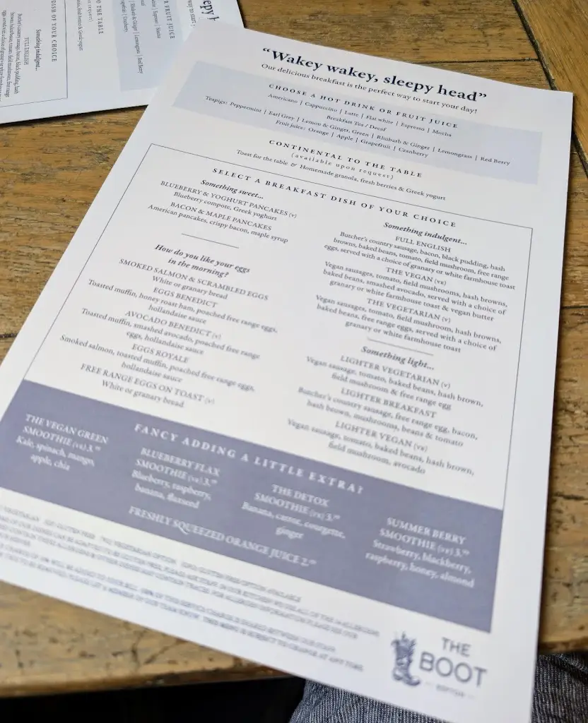 Menu_The Boot Inn_Etwall_image_1