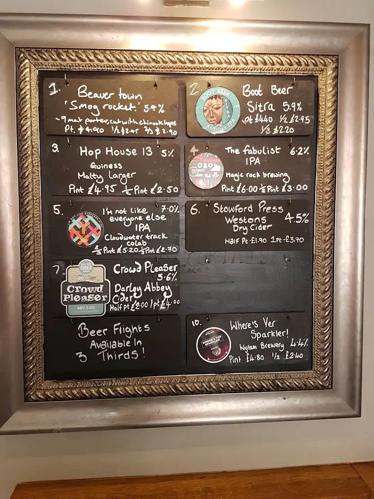 Menu_The Boot Inn_Etwall_image_3