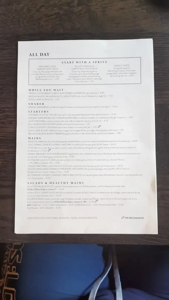 Menu_Plough Inn Eynsford_Eynsford_image_3