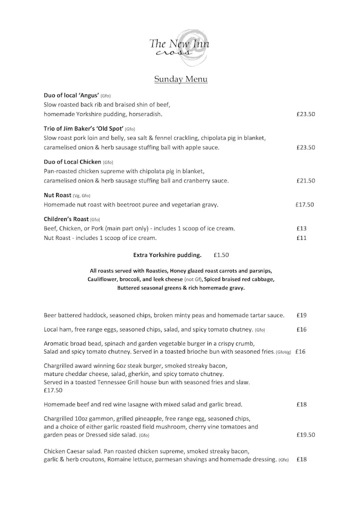 Menu_The New Inn_Axbridge_image_1