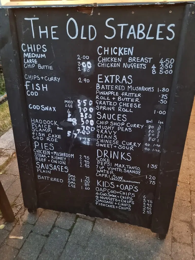 Menu_The Old Stables_Ewyas Harold_image_1