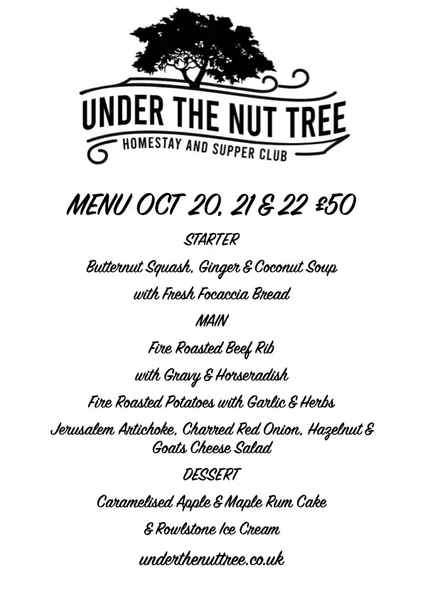 Menu_Under The Nut Tree_Ewyas Harold_immagine_1