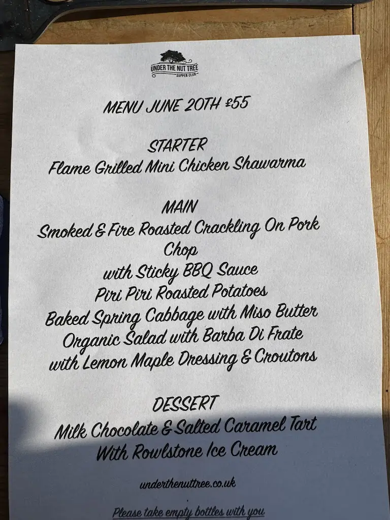 Menu_Under The Nut Tree_Ewyas Harold_immagine_3