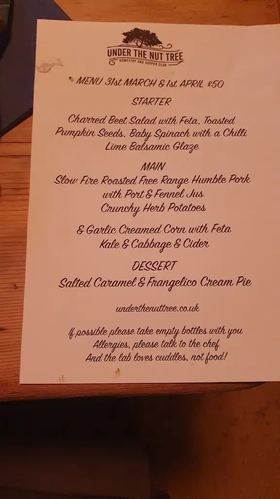 Menu_Under The Nut Tree_Ewyas Harold_immagine_4