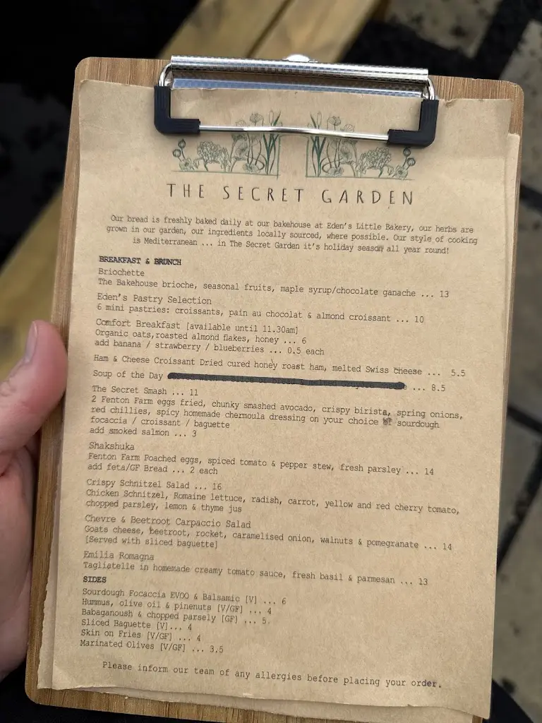 Menu_The Secret Garden_Ewell_image_1