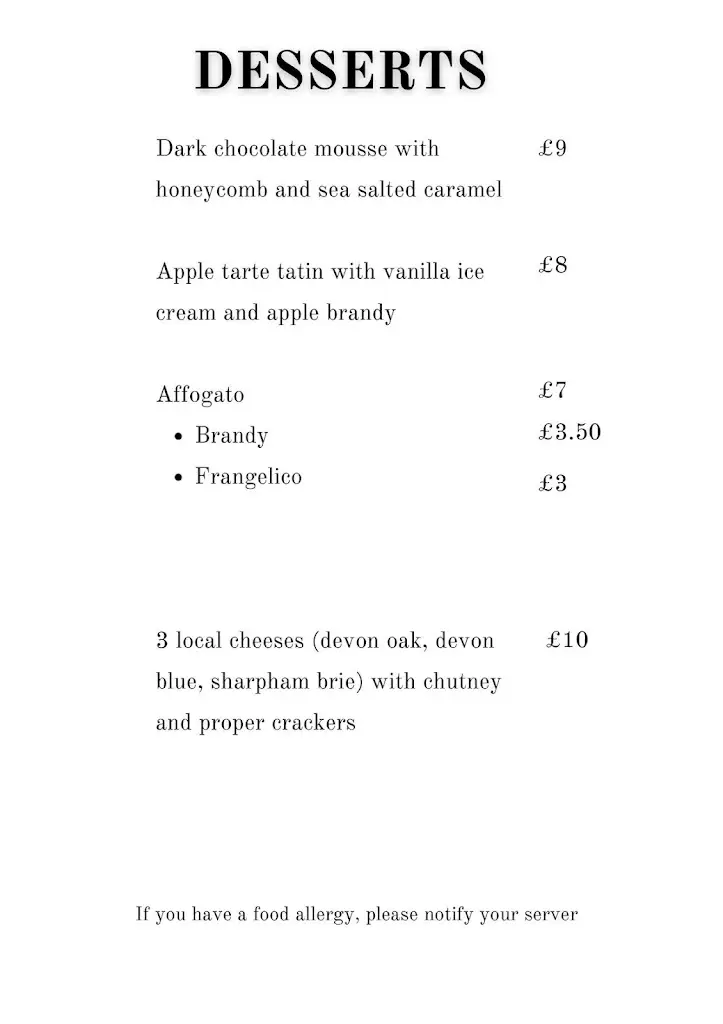 Menu_Land & Sea_Exmouth_image_4