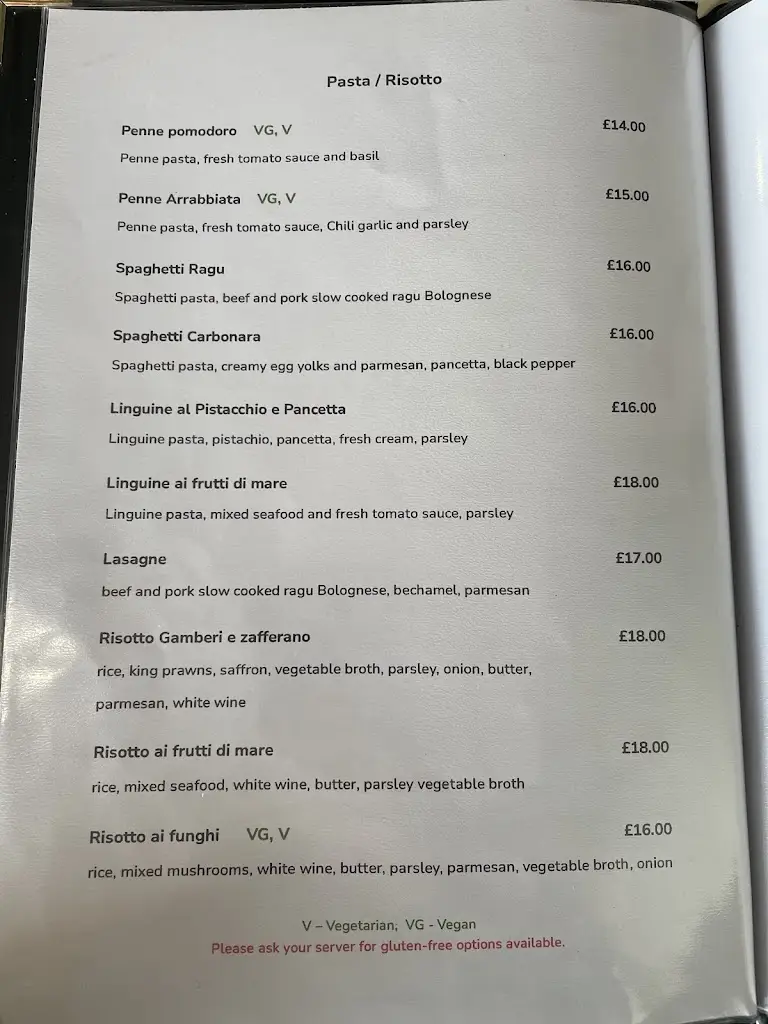 Menu_Ristorante Sapori_Exmouth_immagine_1