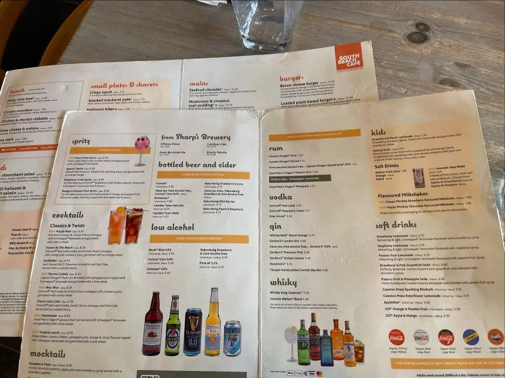 Menu_South Beach Cafe_Exmouth_image_3