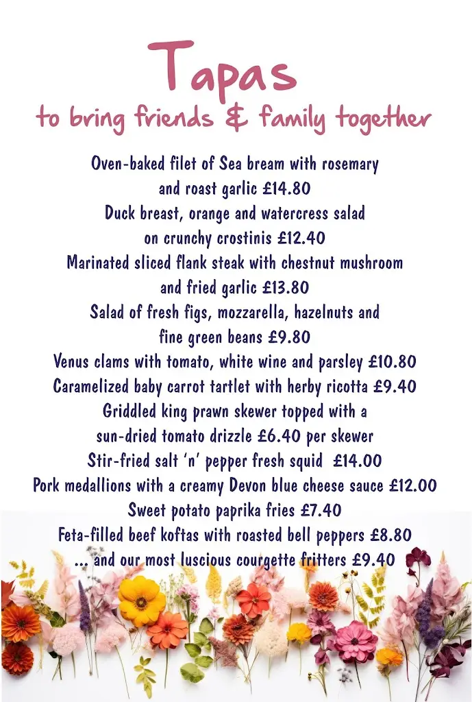 Menu_El Olivo_Exmouth_image_2