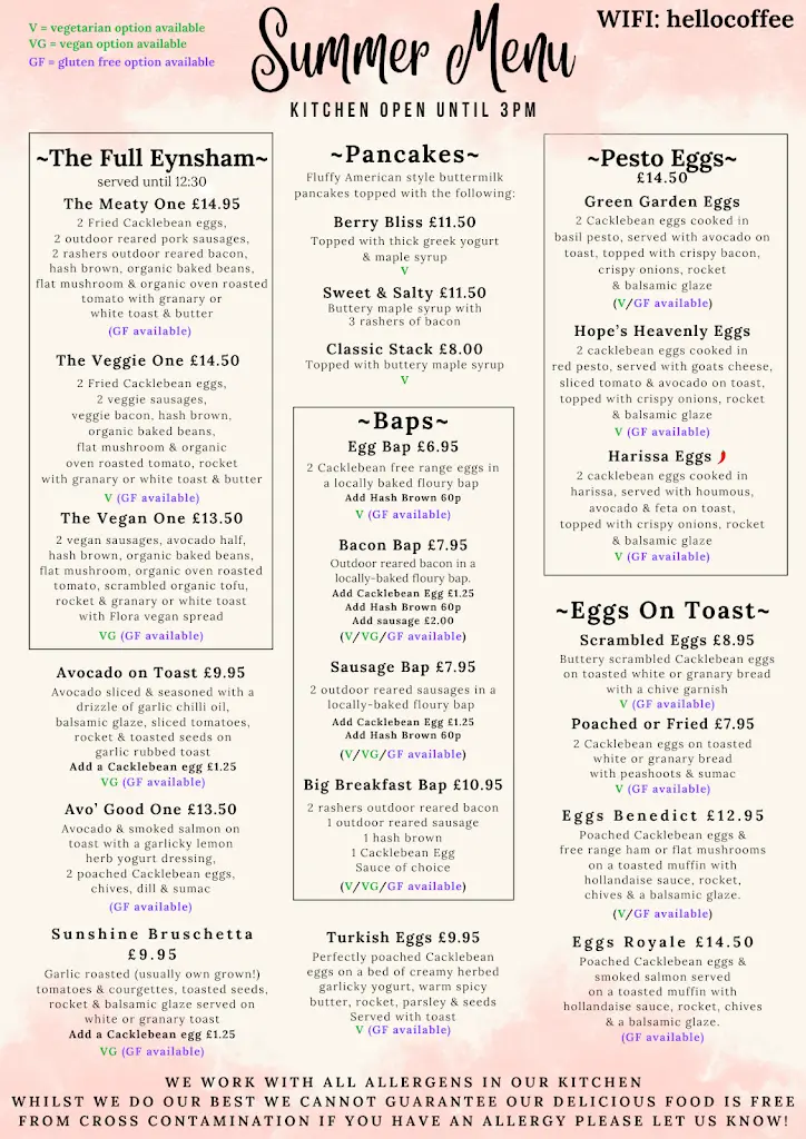 Menu_Cherry Tree Cafe_Eynsham_imagen_2