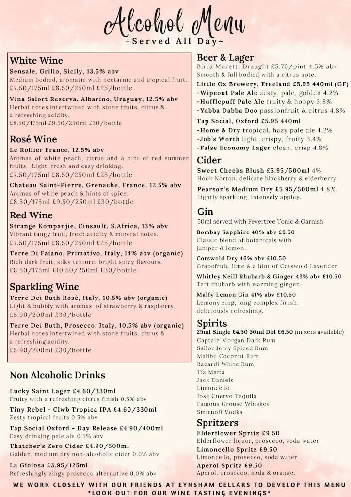 Menu_Cherry Tree Cafe_Eynsham_imagen_3