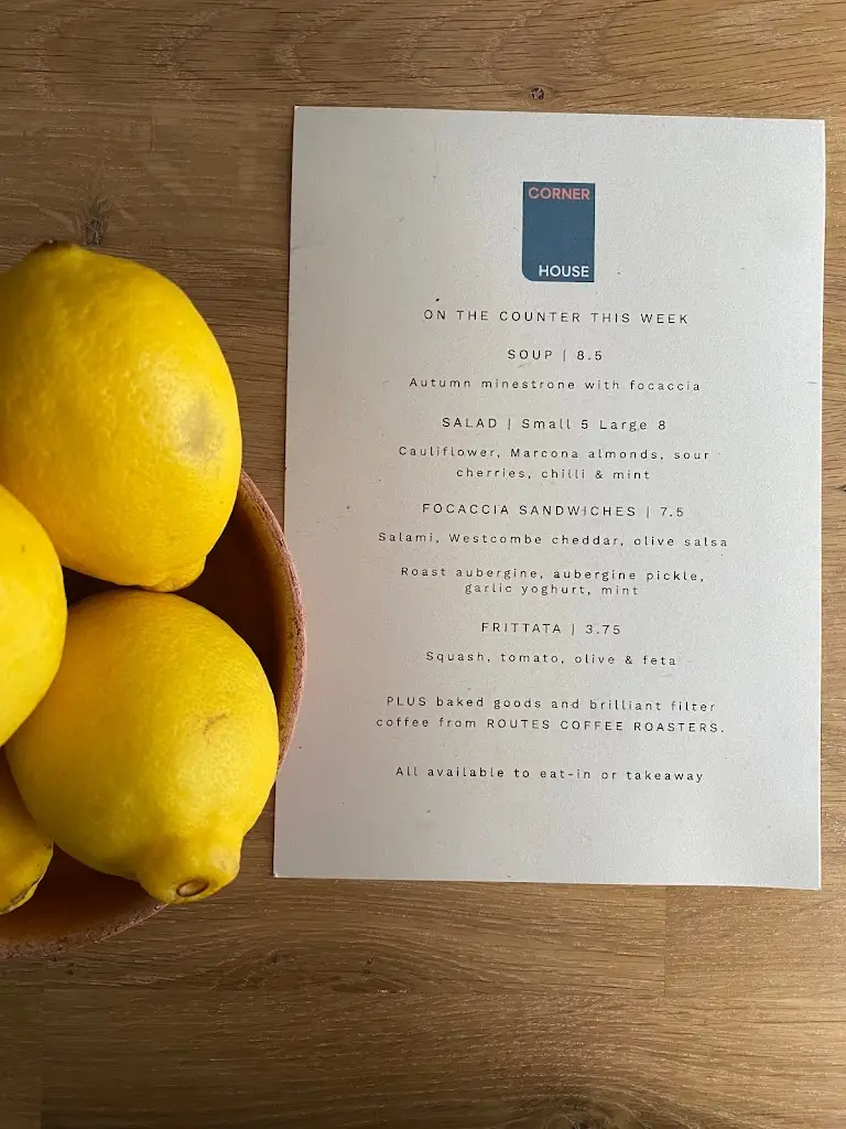 Menu_Corner House_Eynsham_image_1