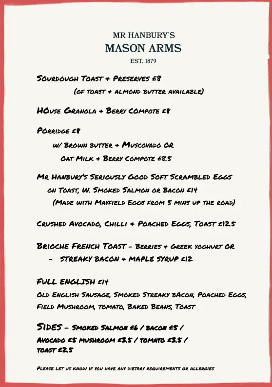 Menu_Mr Hanbury's Mason Arms_Eynsham_image_3