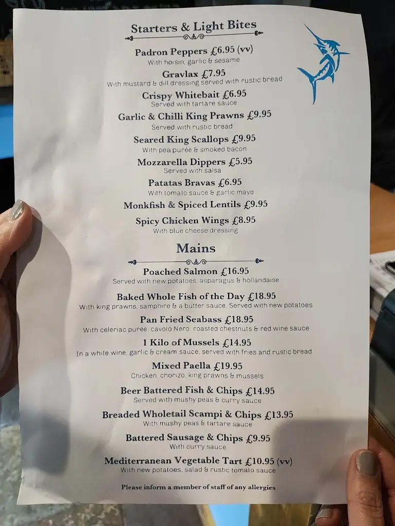 Menu_The Railway Inn_Fairford_image_1