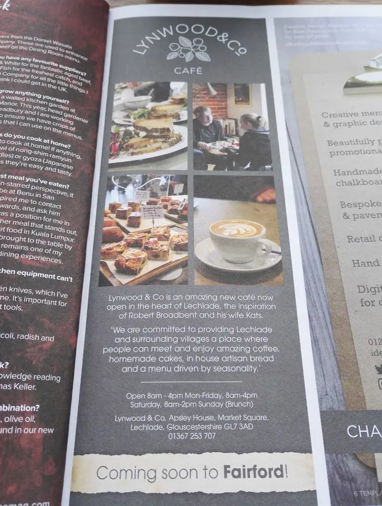 Menu_Lynwood & Co Fairford_Fairford_image_3
