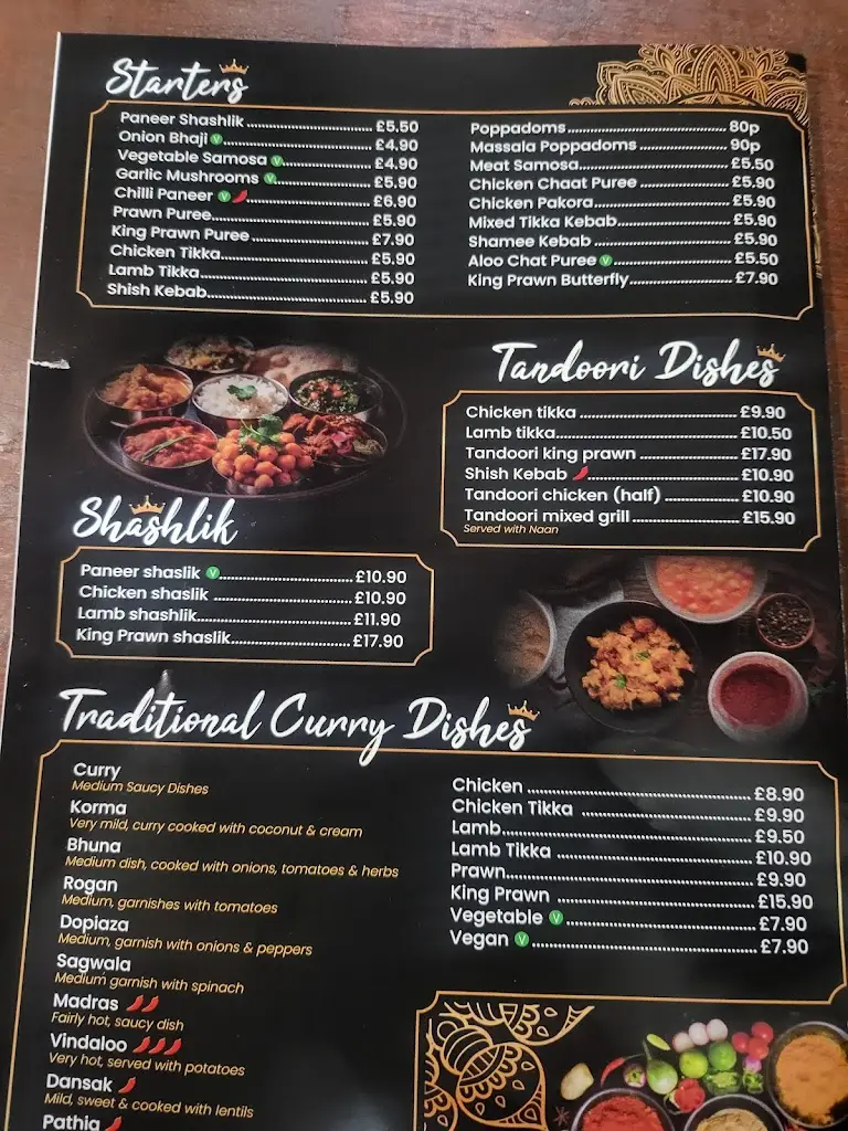 Menu_Curry King _Fairford_image_3