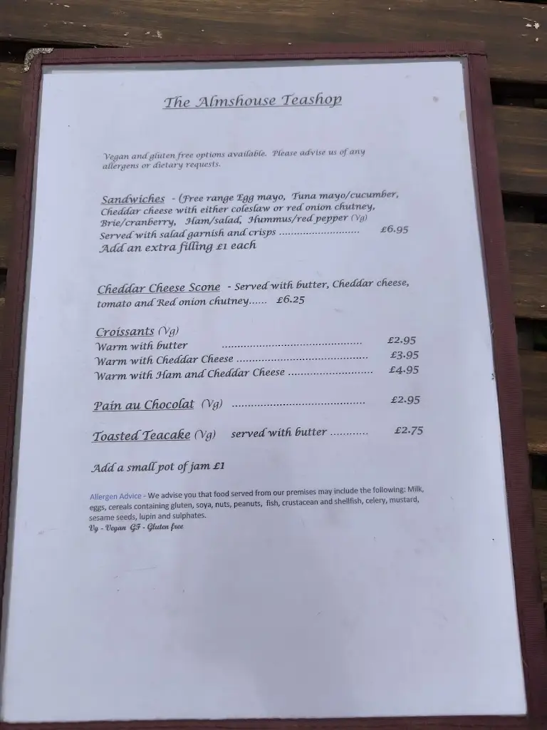 Menu_The Almshouse Tea Shop_Axbridge_image_3