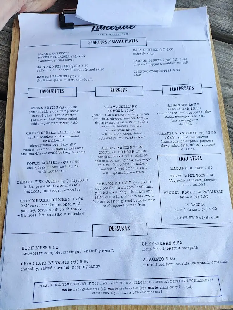 Menu_The Lakeside Brasserie_Fairford_image_2