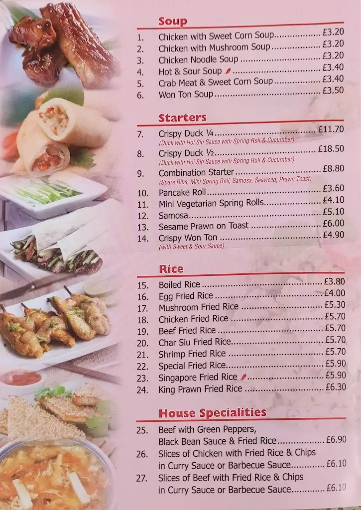 Menu_New Peking House_Fairford_image_4