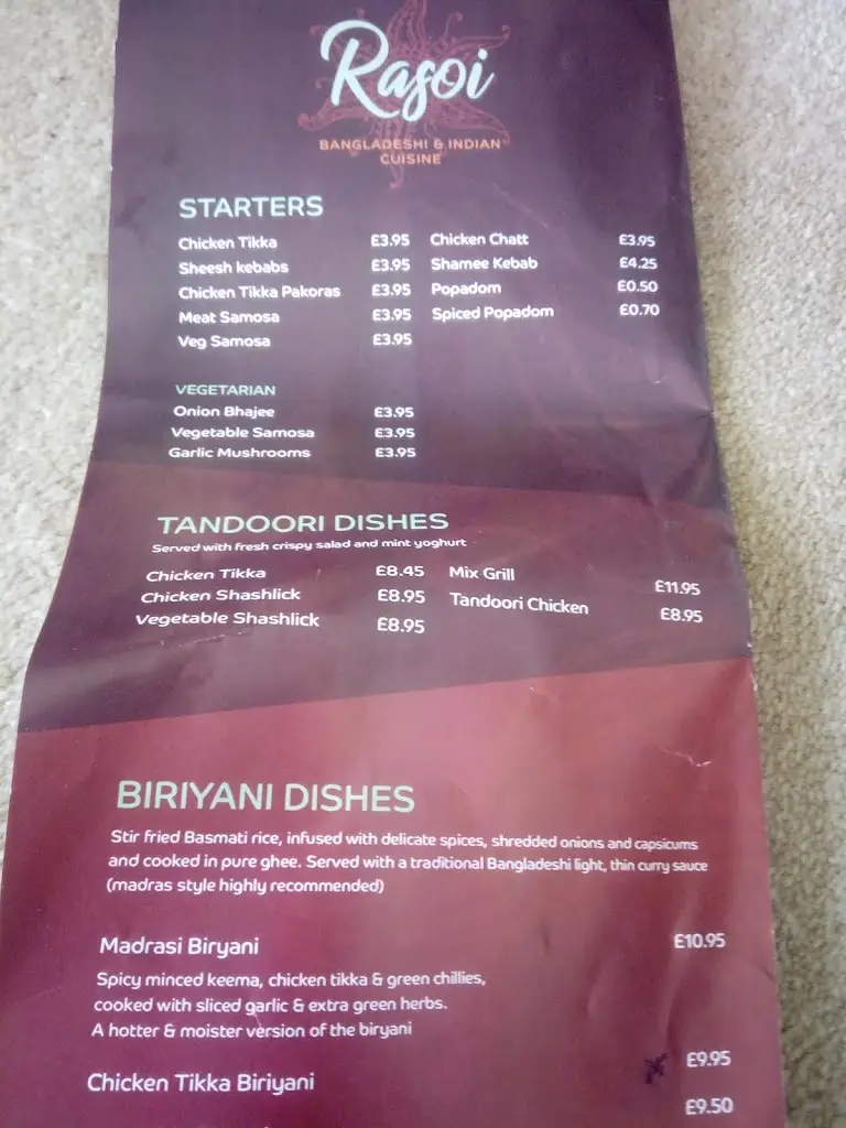 Menu_Rasoi Indian Restaurant_Axbridge_image_2
