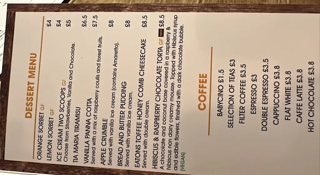 Menu_Mangiare Ristorante Italiano_Exning_image_4