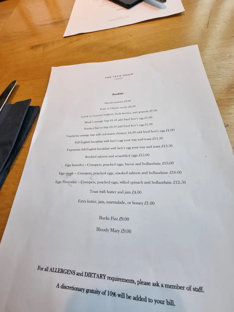 Menu_The Tack Room_Exning_image_1