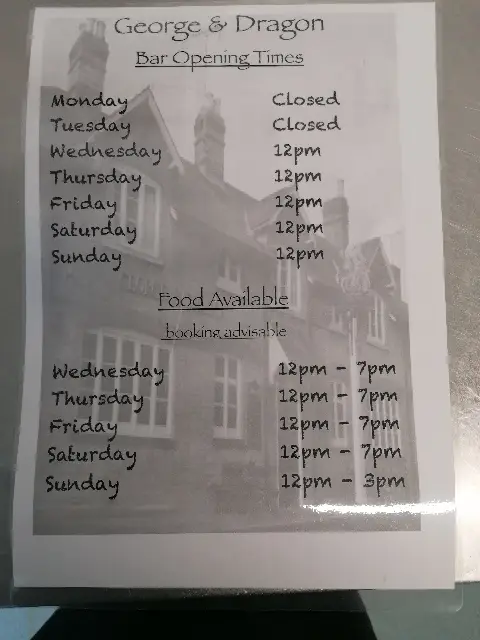 Menu_George and Dragon_Exning_image_2