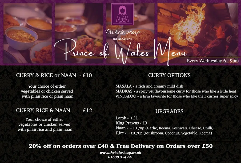 Menu_The Kala Sheep Indian Restaurant & Takeaway_Exning_image_4