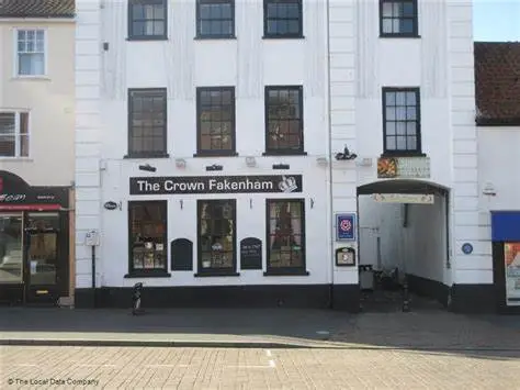 The Crown restaurant in Fakenham