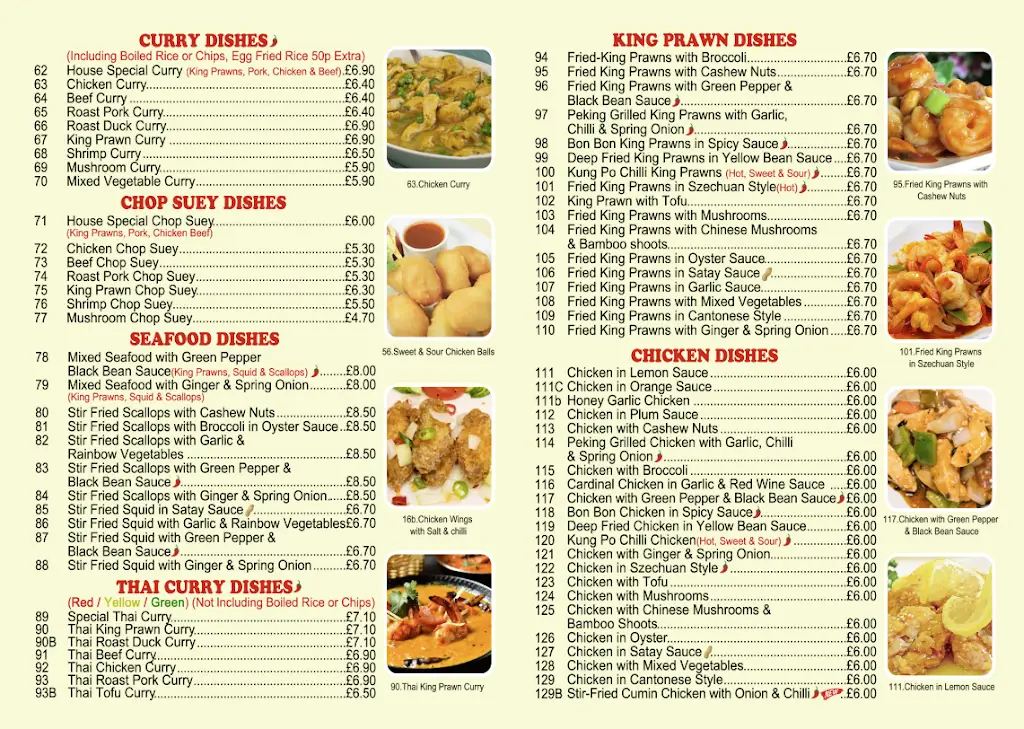 Menu_The Hot & Cold Chinese Restaurant_Fakenham_image_2