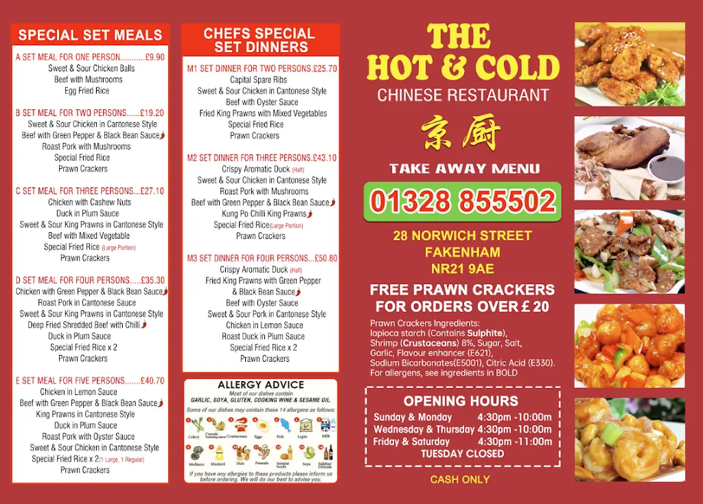 Menu_The Hot & Cold Chinese Restaurant_Fakenham_image_4