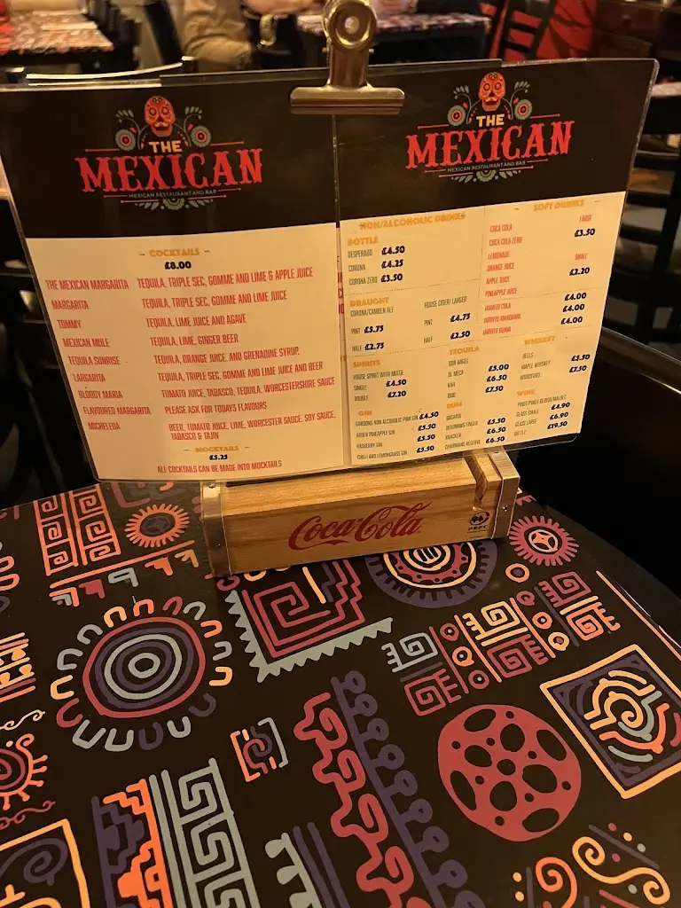 Menu_The Mexican Restaurant, Bar and Takeaway_Fallowfield_image_1