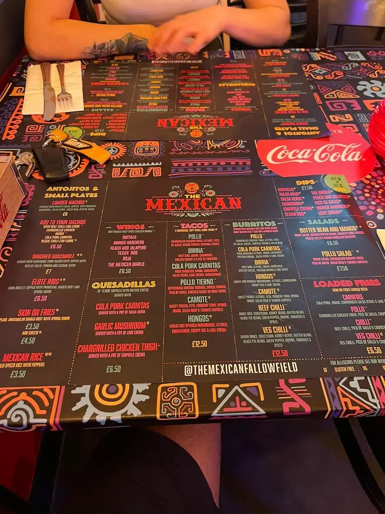 Menu_The Mexican Restaurant, Bar and Takeaway_Fallowfield_image_4