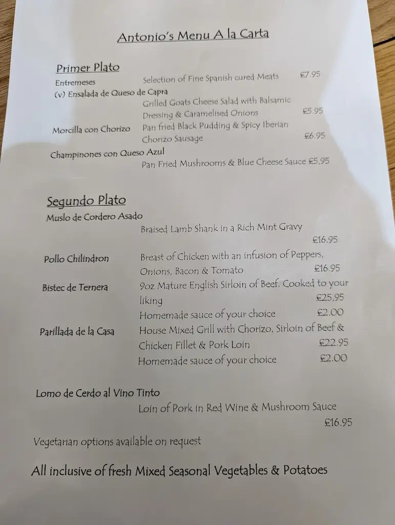 Menu_Antonio's_Fareham_image_4