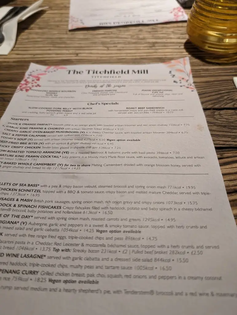 Menu_The Titchfield Mill_Fareham_image_4