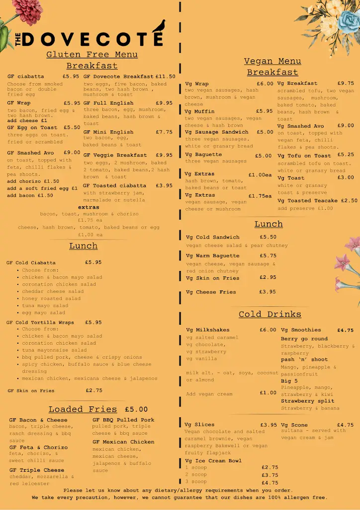 Menu_The Dovecote Eatery_Fareham_image_1