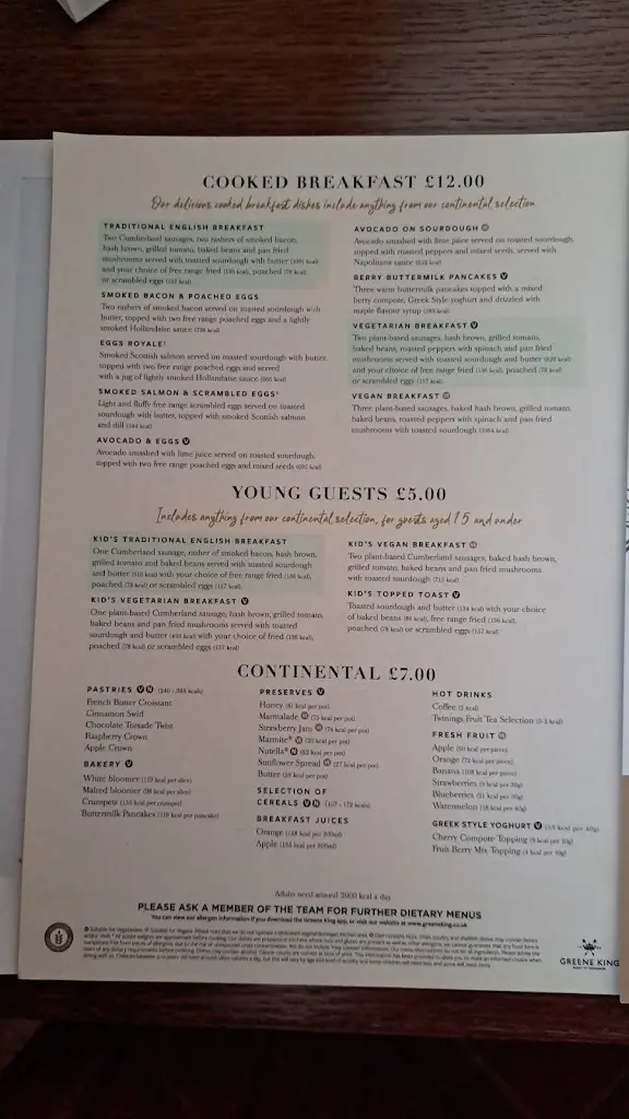 Menu_The Red Lion_Fareham_image_2