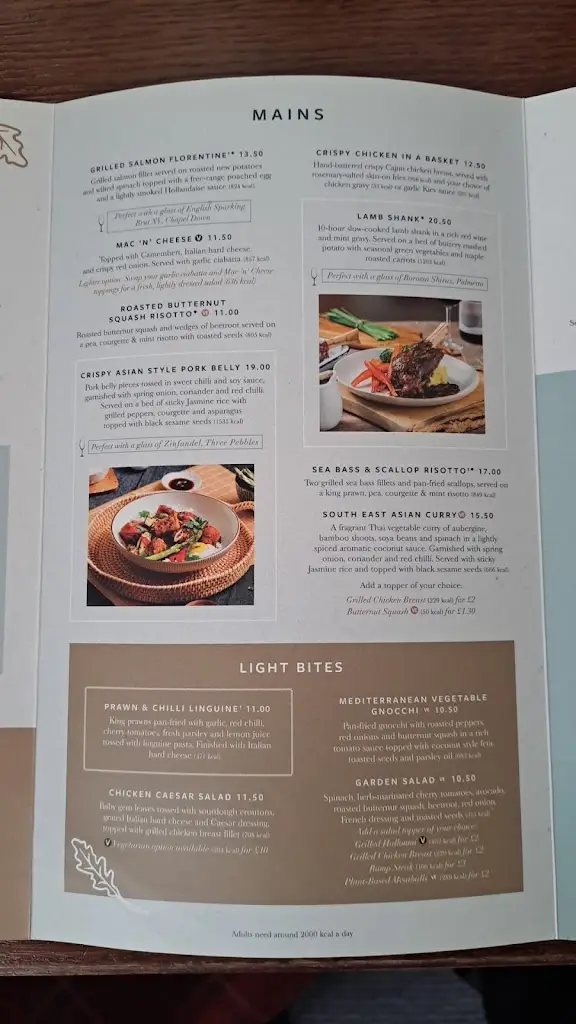 Menu_The Red Lion_Fareham_image_4