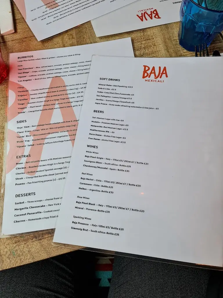 Menu_Baja Mexicali - Tapas & Tacos_Fareham_image_1