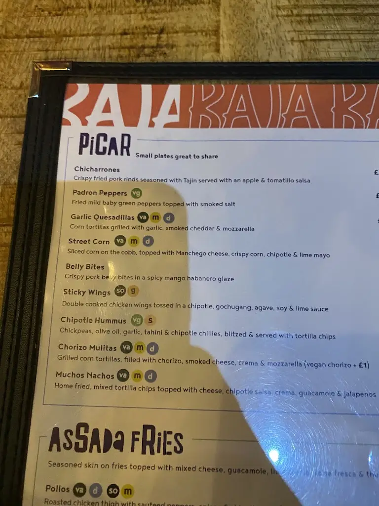 Menu_Baja Mexicali - Tapas & Tacos_Fareham_image_2