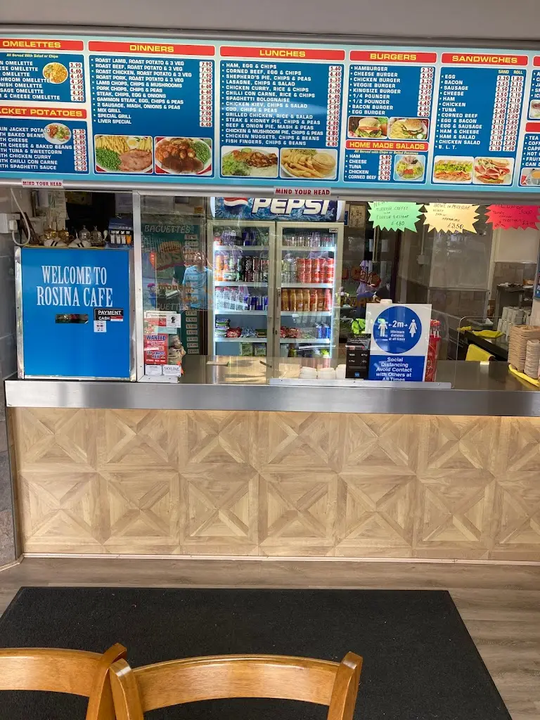 Rosina Cafe restaurante en Aveley