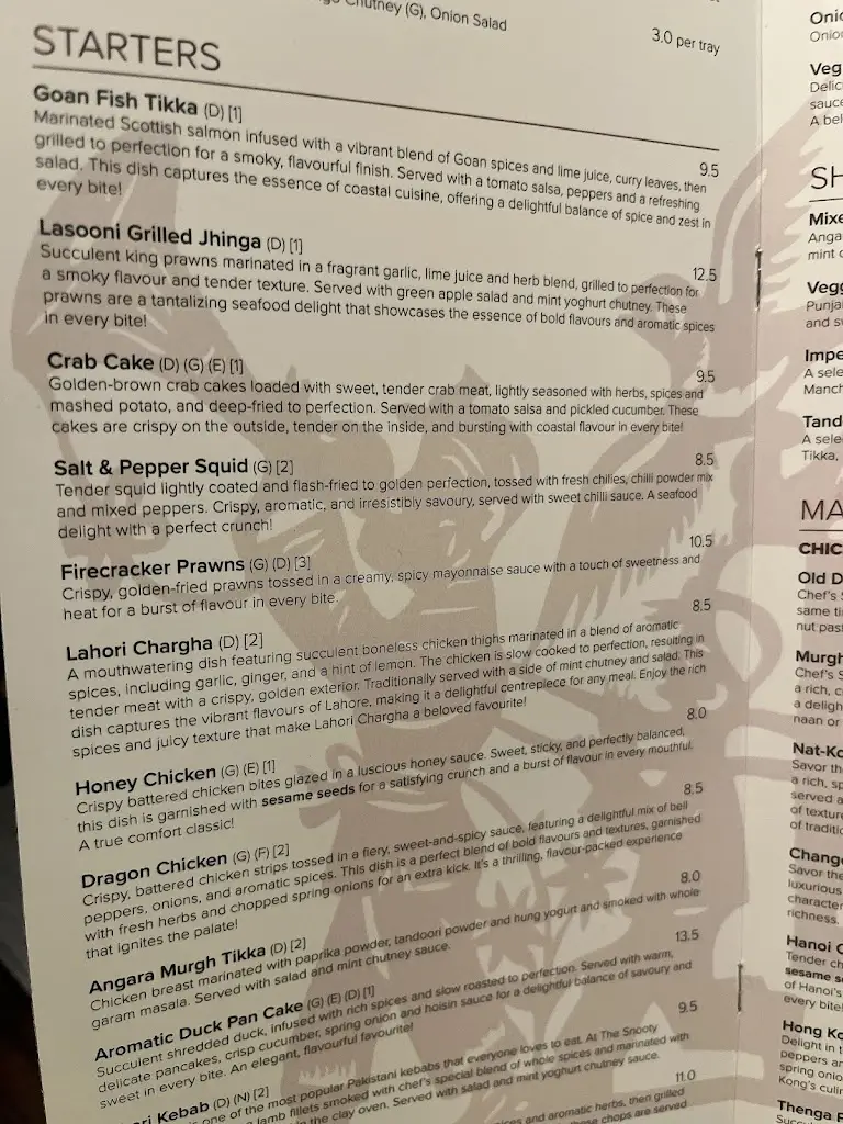 Menu_The Snooty Mehmaan_Faringdon_image_4