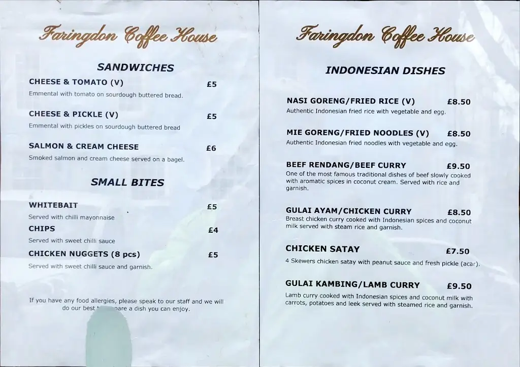 Menu_The Faringdon Coffee House_Faringdon_image_1