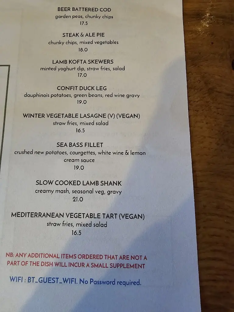 Menu_The Woodman Inn_Faringdon_image_1