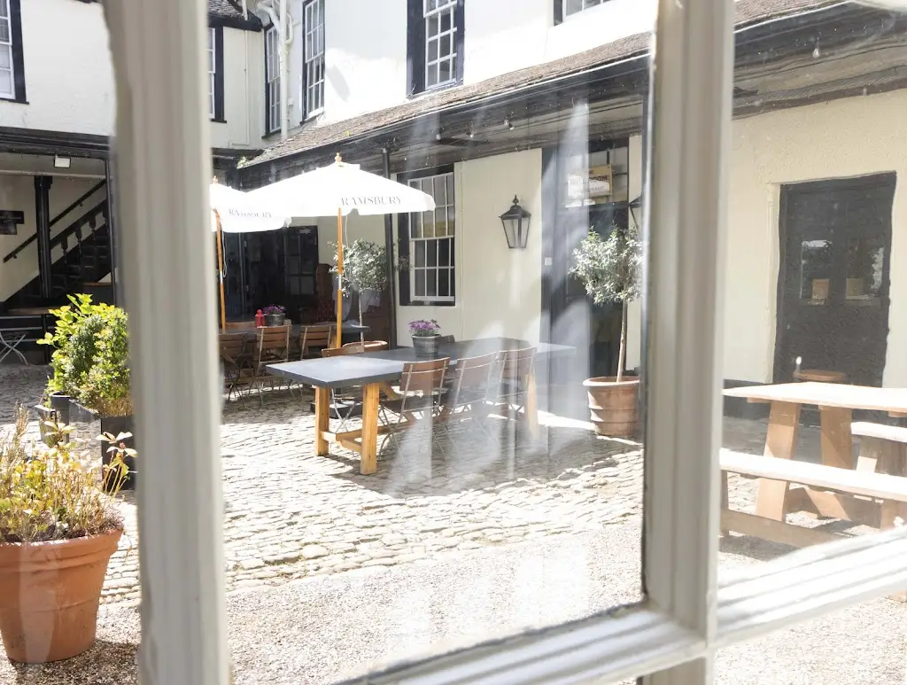 The Ballroom at The Old Crown Coaching Inn restaurant in Faringdon